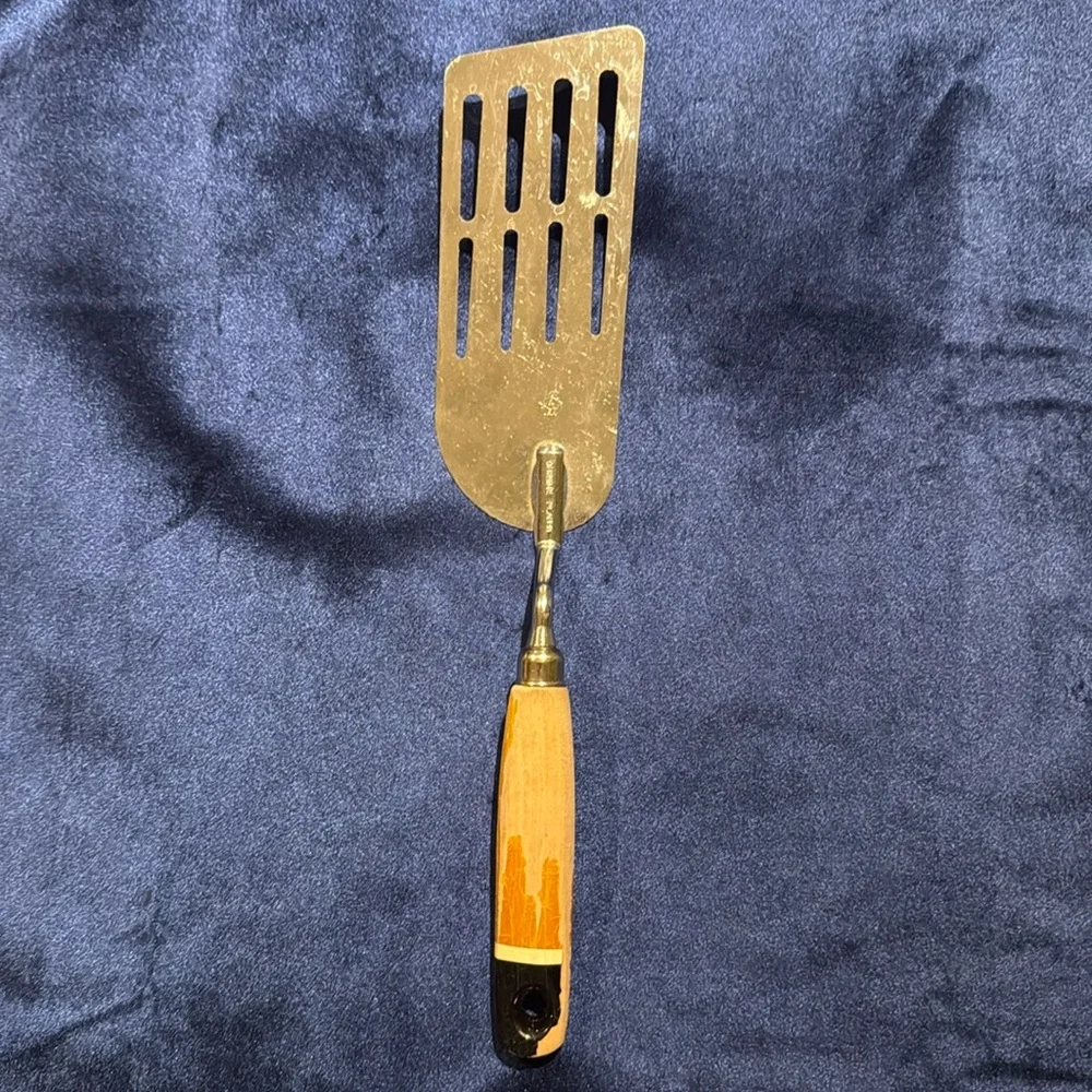 Vintage Ekco A&J Chrome Plated Art Deco Spatula Pancake Flipper MADE IN USA!
